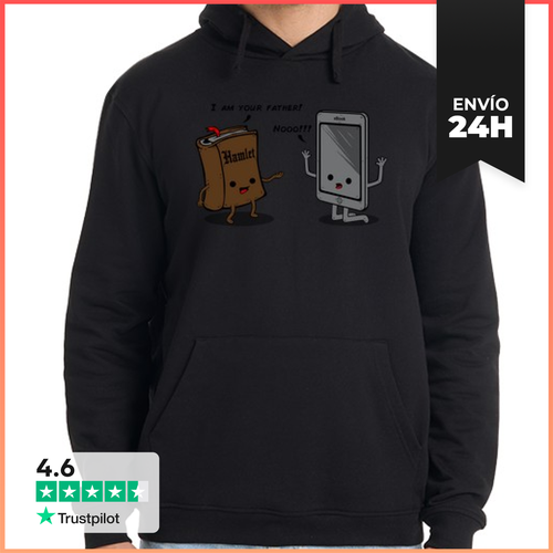 Sudadera Unisex Con Capucha I Am Your Father! (book) LaTostadora - latostadora.com - Modalova