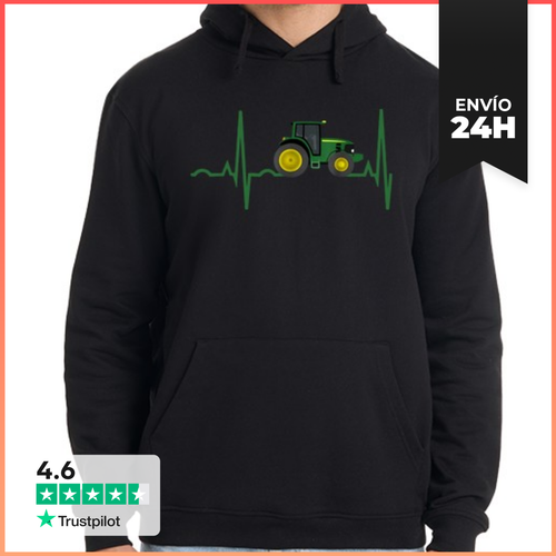 Sudadera Unisex Con Capucha Tractores LaTostadora - latostadora.com - Modalova