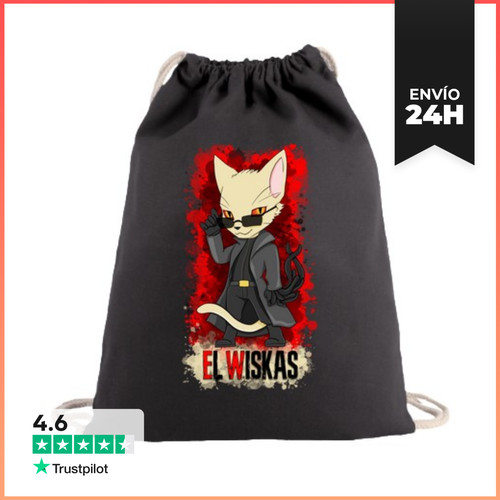 Mochila Saco Con Cuerdas El Wiskas Bolsa LaTostadora - latostadora.com - Modalova
