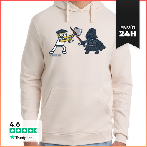 Sudadera Unisex Con Capucha AIZKOGALAXIA LaTostadora - latostadora.com - Modalova