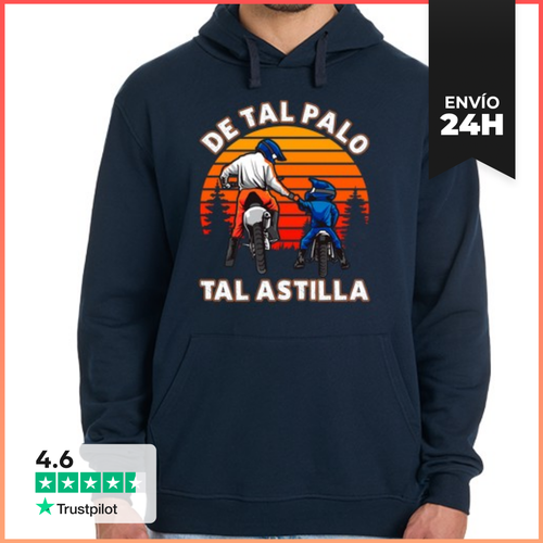 Sudadera Unisex Con Capucha De Tal Palo Tal Astilla Padre E Hijo - latostadora.com - Modalova