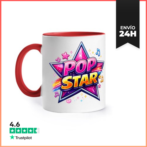 Taza De Colores Estrella Pop LaTostadora - latostadora.com - Modalova