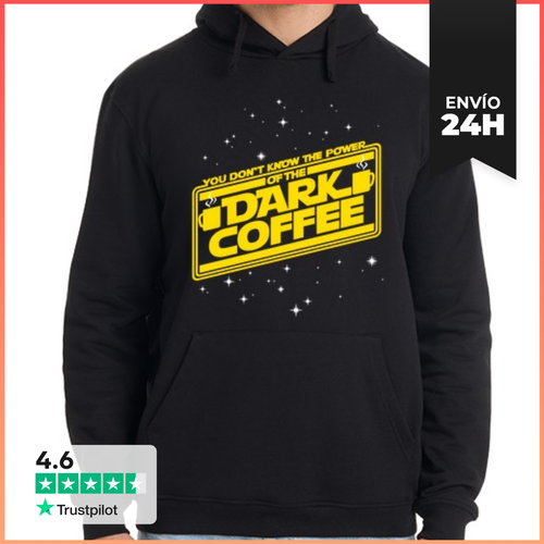 Sudadera Unisex Con Capucha El Poder Del Café Oscuro LaTostadora - latostadora.com - Modalova