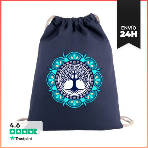 Mochila Saco Con Cuerdas Mandala Tree LaTostadora - latostadora.com - Modalova