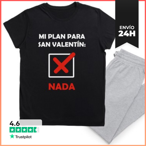 Pijama MI PLAN PARA SAN VALENTÍN LaTostadora - latostadora.com - Modalova