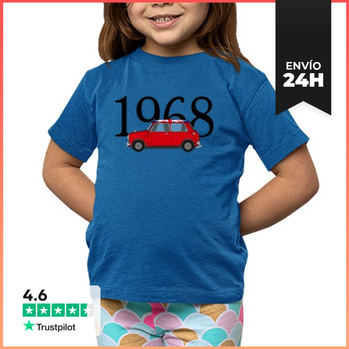 Camiseta Clásica Para Niños Mini Rojo 1968. Niño, LaTostadora - latostadora.com - Modalova