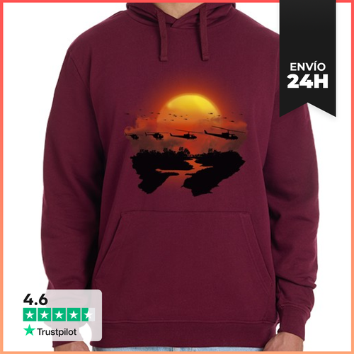 Sudadera Unisex Con Capucha Apocalypse Now Rojo LaTostadora - latostadora.com - Modalova