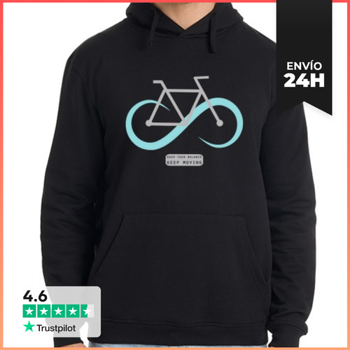 Sudadera Unisex Con Capucha Keep Moving LaTostadora - latostadora.com - Modalova