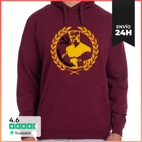 Sudadera Unisex Con Capucha Ivan Drago LaTostadora - latostadora.com - Modalova