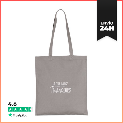 Bolsa De Tela A Tu Lado Siempre Estoy Tranquilo. FO LaTostadora - latostadora.com - Modalova