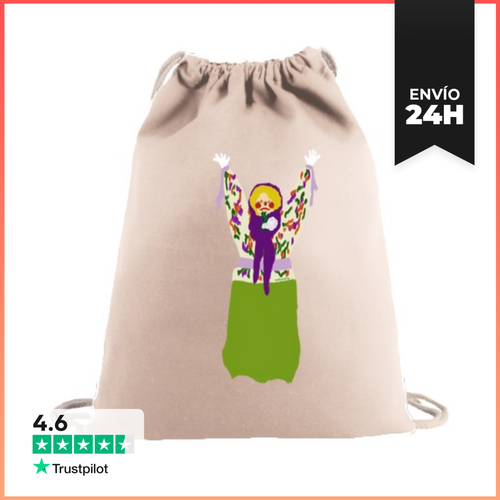 Mochila Saco Con Cuerdas GORA MARI JAIA. BILBAO LaTostadora - latostadora.com - Modalova