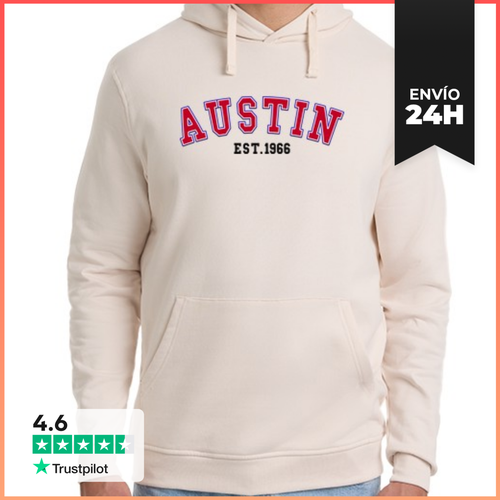 Sudadera Unisex Con Capucha Austin Est 1966 LaTostadora - latostadora.com - Modalova