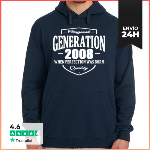 Sudadera Unisex Con Capucha Generation 2008 LaTostadora - latostadora.com - Modalova