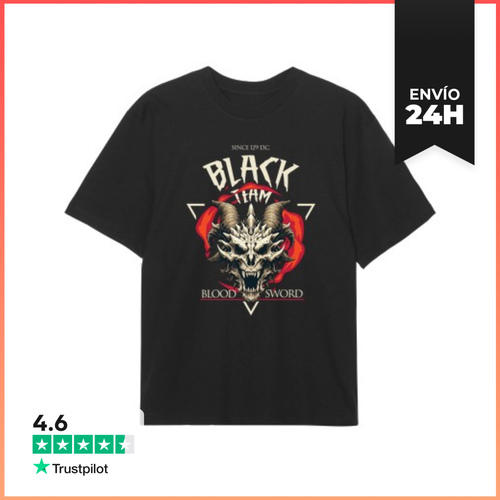 Camiseta Oversize Black Team LaTostadora - latostadora.com - Modalova