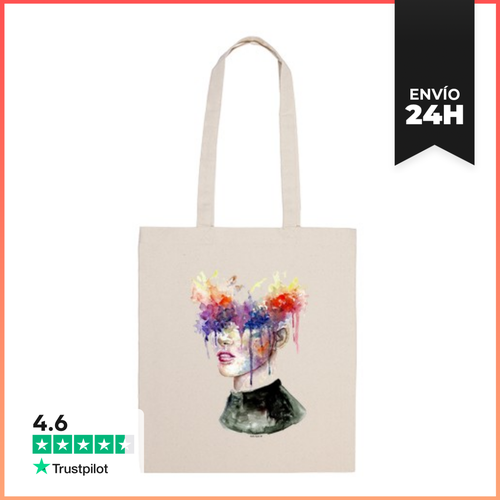 Bolsa De Tela Bolsa Explosión Acuarela LaTostadora - latostadora.com - Modalova