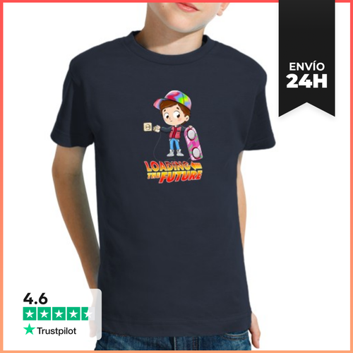 Camiseta Clásica Para Niños Loading The Future LaTostadora - latostadora.com - Modalova