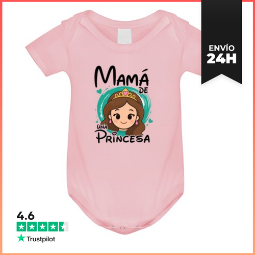 Body Bebé Mamá De Una Princesa LaTostadora - latostadora.com - Modalova