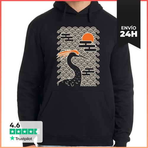 Sudadera Unisex Con Capucha Crane LaTostadora - latostadora.com - Modalova