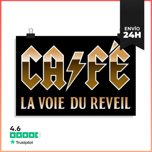 Póster Horizontal Café El Camino Al Despertar LaTostadora - latostadora.com - Modalova