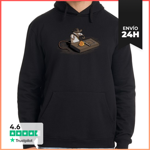 Sudadera Unisex Con Capucha Indiana Mouse LaTostadora - latostadora.com - Modalova