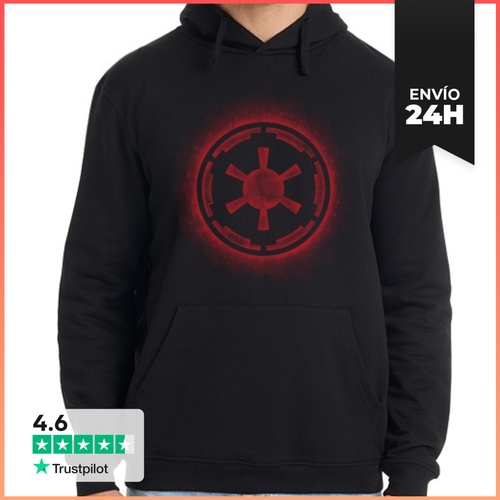 Sudadera Unisex Con Capucha Emblema Del Imperio Galáctico - latostadora.com - Modalova