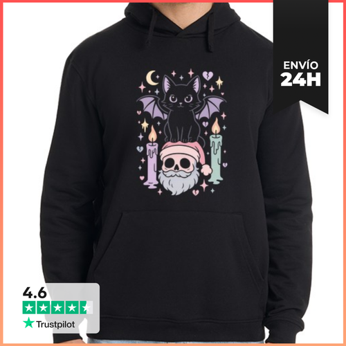 Sudadera Unisex Con Capucha Pastel Gótico Navidad Gótico Pastel - latostadora.com - Modalova