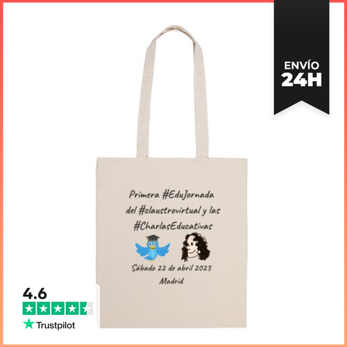 Bolsa De Tela Jornadas Madrid Negro LaTostadora - latostadora.com - Modalova