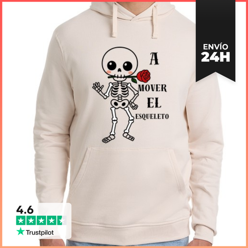 Sudadera Unisex Con Capucha Sudadera Unisex - A Mover El - latostadora.com - Modalova
