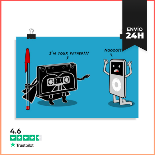 Póster Horizontal I´m Your Father!!! LaTostadora - latostadora.com - Modalova