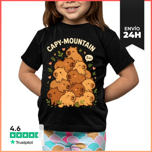 Camiseta Clásica Para Niños Montana De Carpinchos Divertida - latostadora.com - Modalova