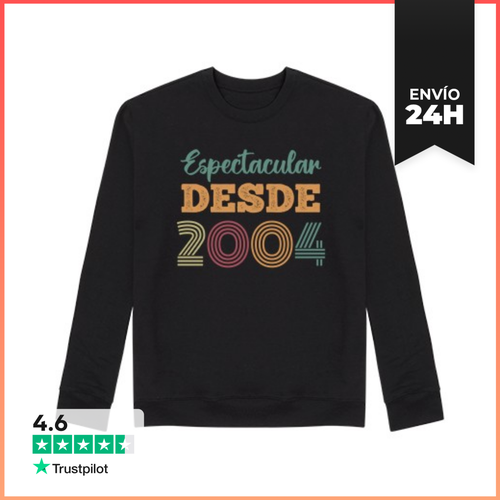 Sudadera Unisex ESPECTACULAR DESDE 2004 LaTostadora - latostadora.com - Modalova