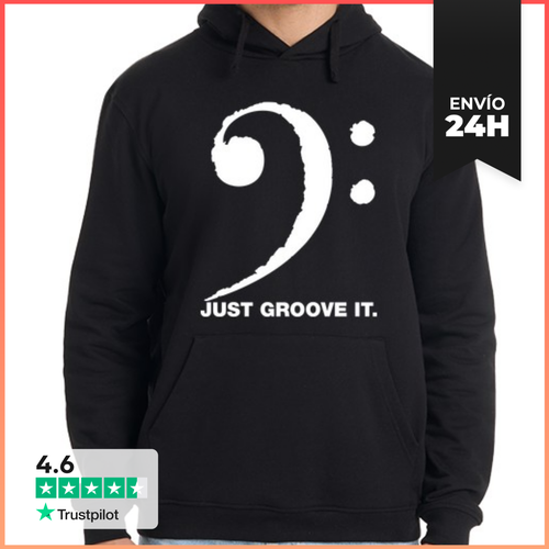 Sudadera Unisex Con Capucha Just Groove It (II) LaTostadora - latostadora.com - Modalova