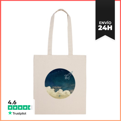 Bolsa De Tela Cohete Unoentrecienmil LaTostadora - latostadora.com - Modalova