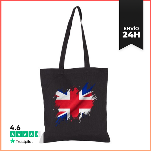 Bolsa De Tela Bandera De Reino Unido Rasgada, Grunge LaTostadora - latostadora.com - Modalova