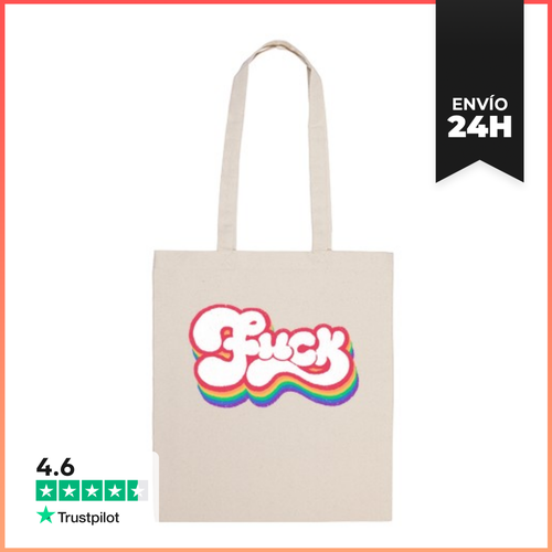 Bolsa De Tela Arcoíris Joder LaTostadora - latostadora.com - Modalova
