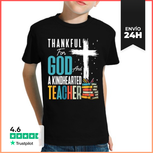 Camiseta Clásica Para Niños Educación Del Maestro Dios - latostadora.com - Modalova