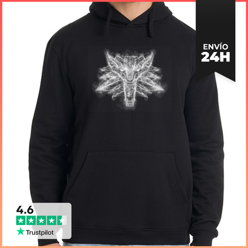 Sudadera Unisex Con Capucha Lobo Ahumado LaTostadora - latostadora.com - Modalova