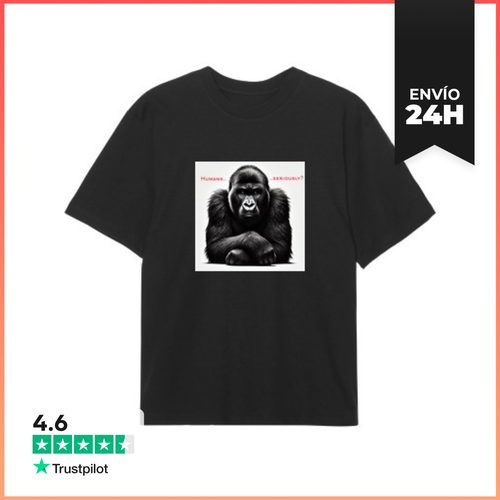 Camiseta Oversize GORILLA Seriously LaTostadora - latostadora.com - Modalova