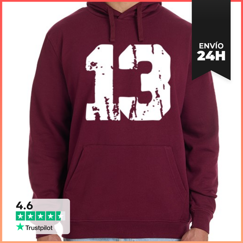 Sudadera Unisex Con Capucha Retro 13 LaTostadora - latostadora.com - Modalova