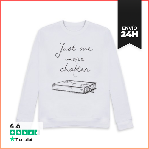 Sudadera Unisex Just One More Chapter LaTostadora - latostadora.com - Modalova