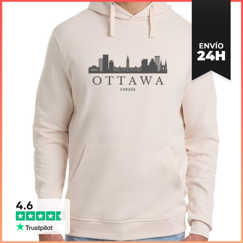 Sudadera Unisex Con Capucha Horizonte De Ottawa, Ottawa Canadá - latostadora.com - Modalova
