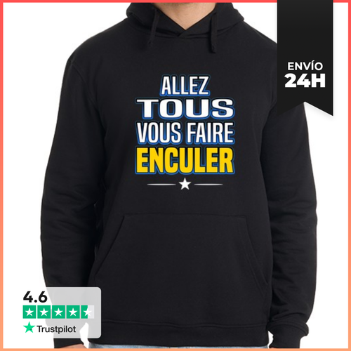Sudadera Unisex Con Capucha Ve A Que Te Follen El Culo - Bigard - latostadora.com - Modalova
