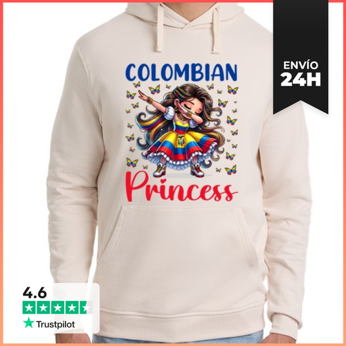 Sudadera Unisex Con Capucha Princesa Colombiana Dabbing Para - latostadora.com - Modalova