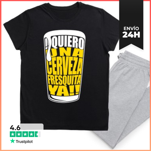 Pijama Quiero Una Cerveza LaTostadora - latostadora.com - Modalova