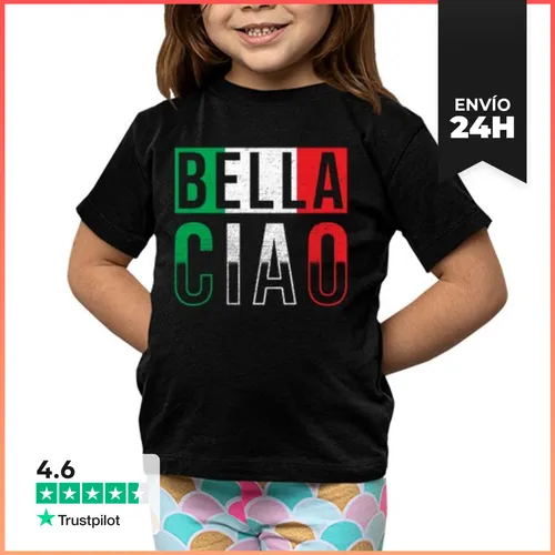Camiseta Clásica Para Niños Bella Ciao LaTostadora - latostadora.com - Modalova