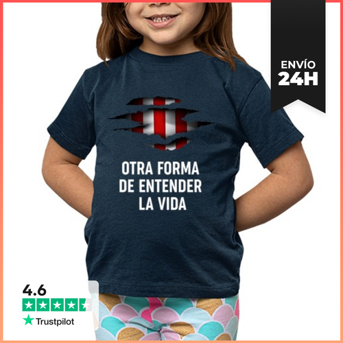 Camiseta Clásica Para Niños Otra Forma De Entender La Vida - latostadora.com - Modalova
