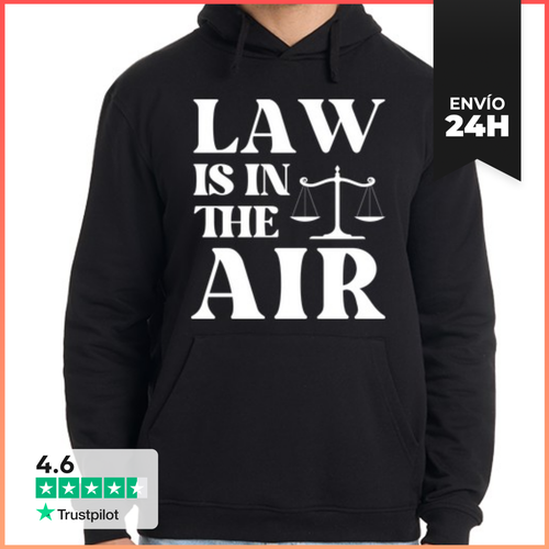 Sudadera Unisex Con Capucha La Ley Es La Justicia Del Aire - latostadora.com - Modalova