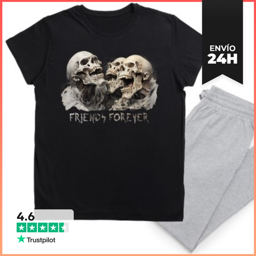 Pijama Calaveras. Amigos Para Siempre LaTostadora - latostadora.com - Modalova