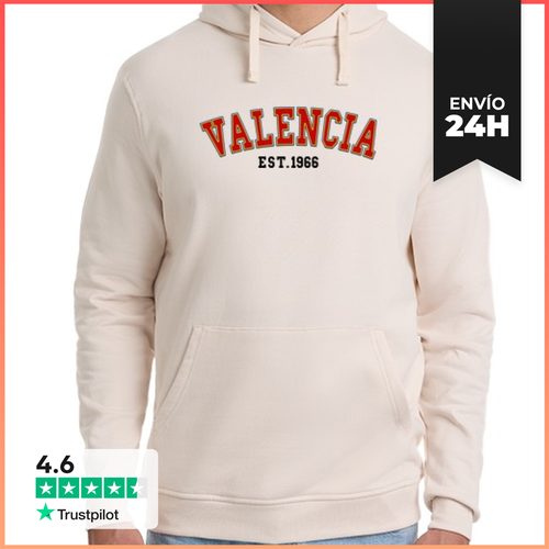 Sudadera Unisex Con Capucha Valencia Est 1966 LaTostadora - latostadora.com - Modalova