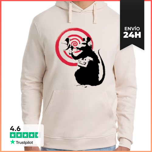 Sudadera Unisex Con Capucha Sonic Radar Rat LaTostadora - latostadora.com - Modalova